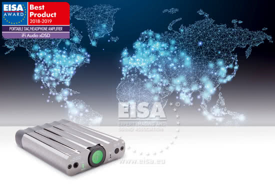 PRZENOŚNY DAC/WZMACNIACZ SŁUCHAWKOWY EISA 2018–2019: iFi Audio xDSD