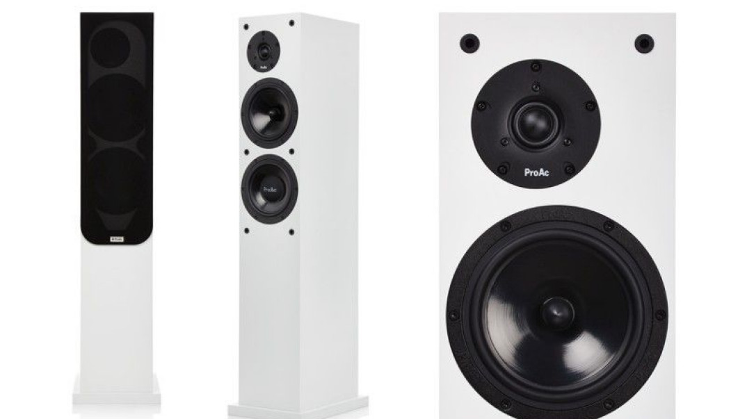 Kolumny głośnikowe ProAc w wykończeniu Silk White