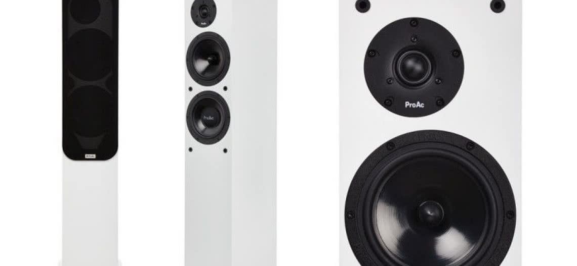 Kolumny głośnikowe ProAc w wykończeniu Silk White