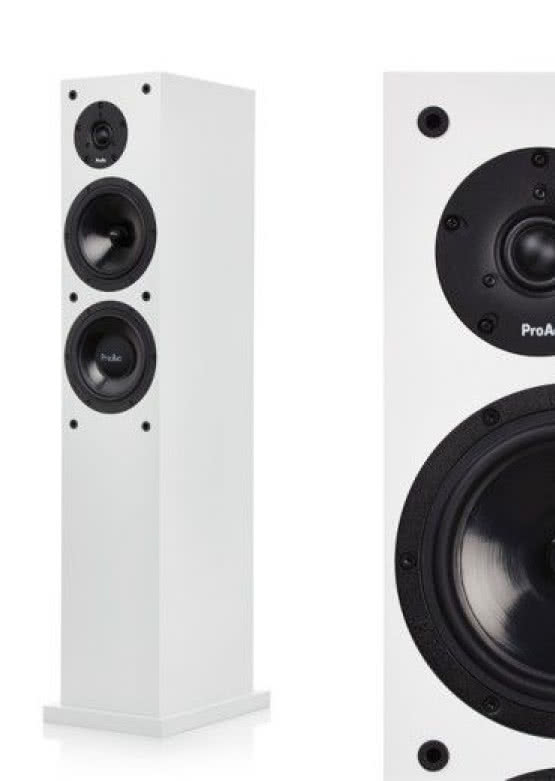 Kolumny głośnikowe ProAc w wykończeniu Silk White