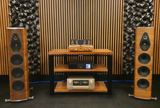 Odsłuchy kolumn Sonus faber Olympica Nova V w salonie audioplaza.pl