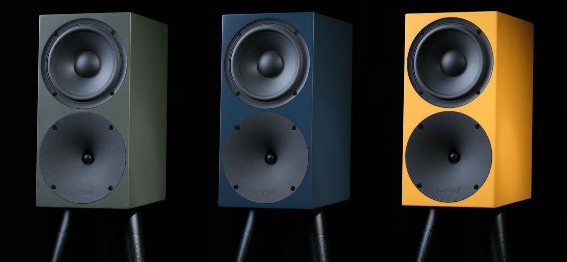 Kolumny podstawkowe Buchardt P300 w trzech nowych wykończeniach