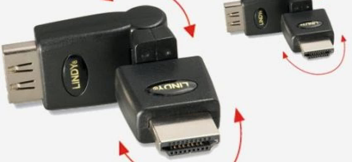 Adapter HDMI Lindy 40196