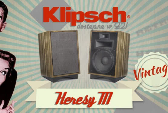 Odsłuchy kolumn Klipsch Heresy III w salonie Q21
