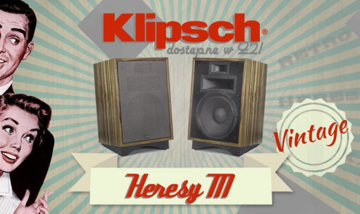 Odsłuchy kolumn Klipsch Heresy III w salonie Q21