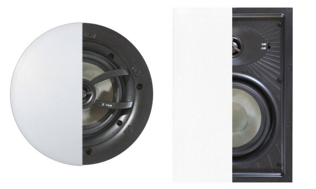 Głośniki instalacyjne Melodika  BLI5  i  BLI6W