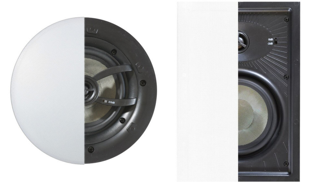 Głośniki instalacyjne Melodika  BLI5  i  BLI6W