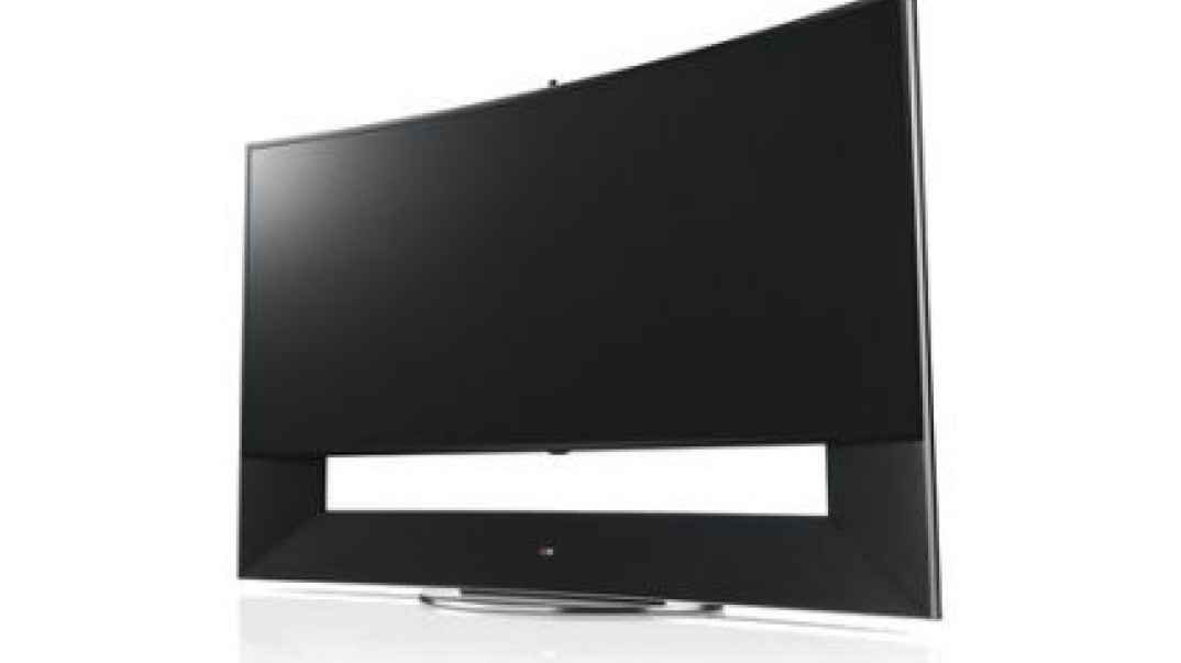105-calowy zakrzywiony Ultra HD TV od LG