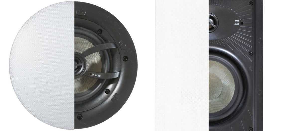 Głośniki instalacyjne Melodika  BLI5  i  BLI6W