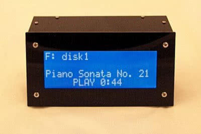 Blacknote: wyświetlacz DSF do odtwarzaczy DSS