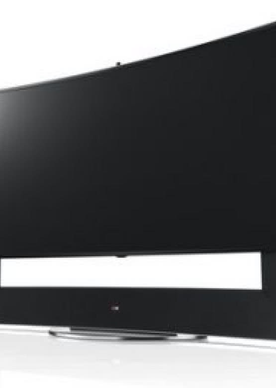 105-calowy zakrzywiony Ultra HD TV od LG