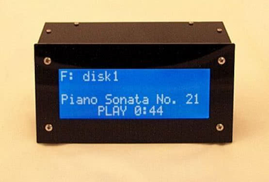 Blacknote: wyświetlacz DSF do odtwarzaczy DSS
