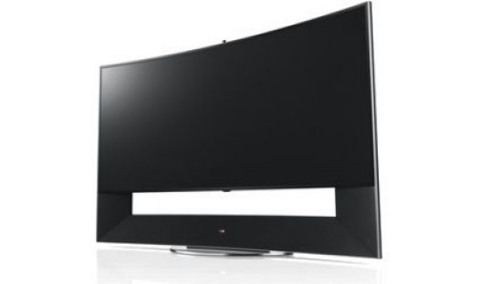 105-calowy zakrzywiony Ultra HD TV od LG