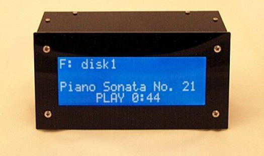 Blacknote: wyświetlacz DSF do odtwarzaczy DSS