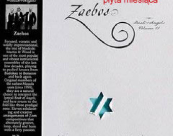 Zaebos: The Book Of Angels vol. II