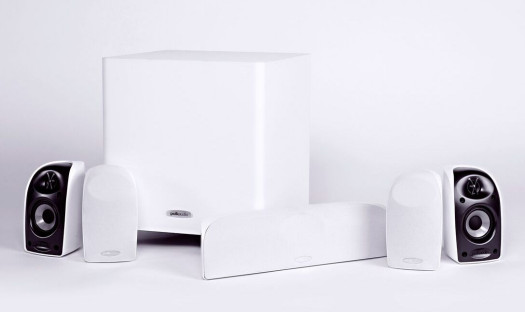 Kolumny Polk Audio TL1700 w białym kolorze