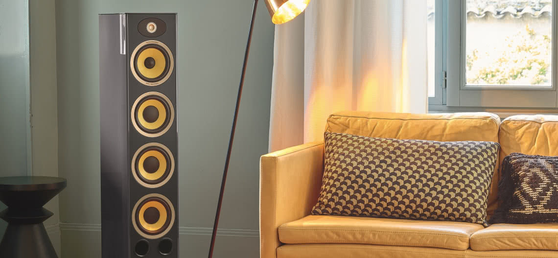 Limitowana wersja kolumn Focal Aria 936 K2 w salonie Q21