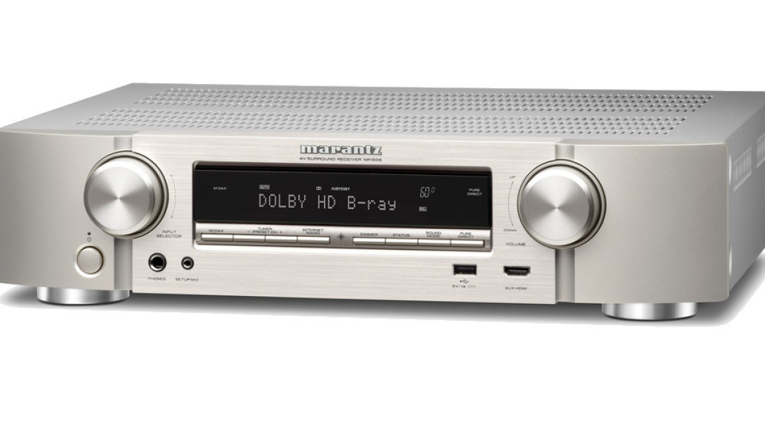Amplitunery Marantz NR1506, NR1606 i SR5010
