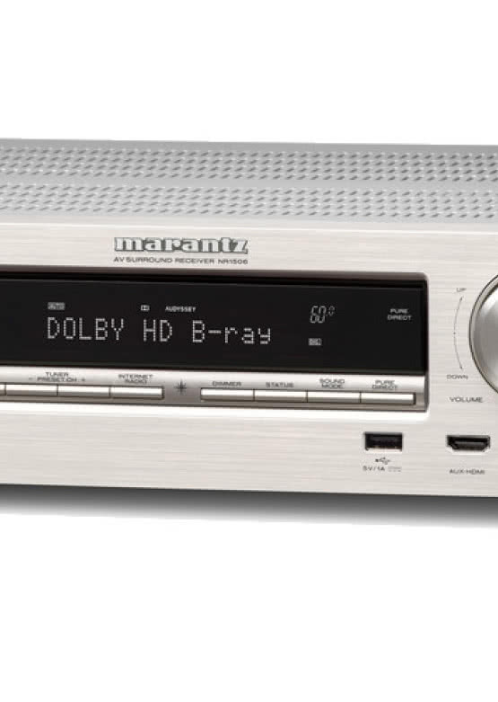 Amplitunery Marantz NR1506, NR1606 i SR5010