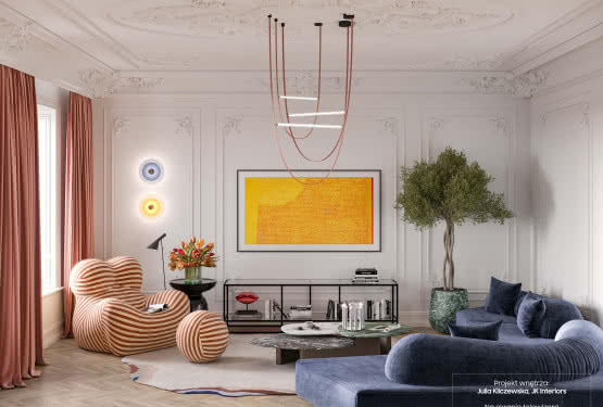 Nowy konkurs Samsunga. Zaprojektuj wnętrze z telewizorem Samsung The Frame i lodówką Bespoke