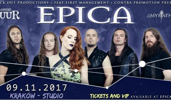 Epica w listopadzie w Krakowie