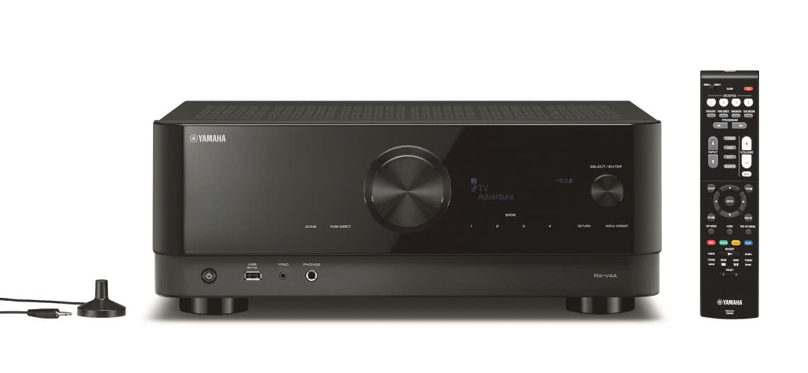 Amplitunery kina domowego Yamaha RX-V6A i RX-V4A 