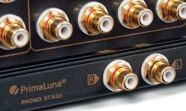 Jest opcja zainstalowania modułu korekcji gramofonowej, który przykręca się do dolnej ścianki.