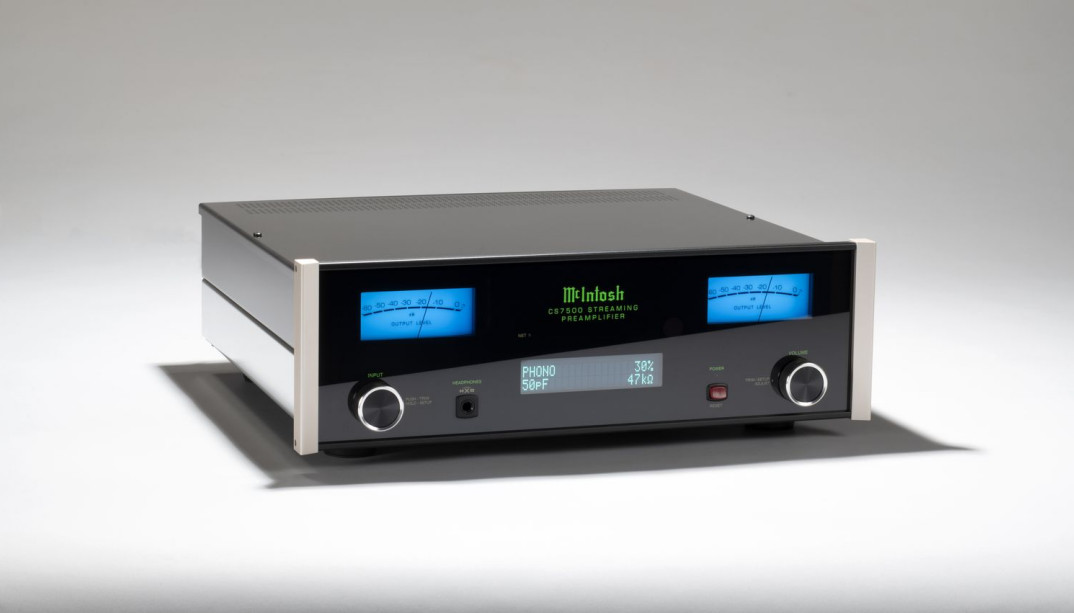 McIntosh CS7500 - właśnie debiutuje nowy przedwzmacniacz strumieniowy