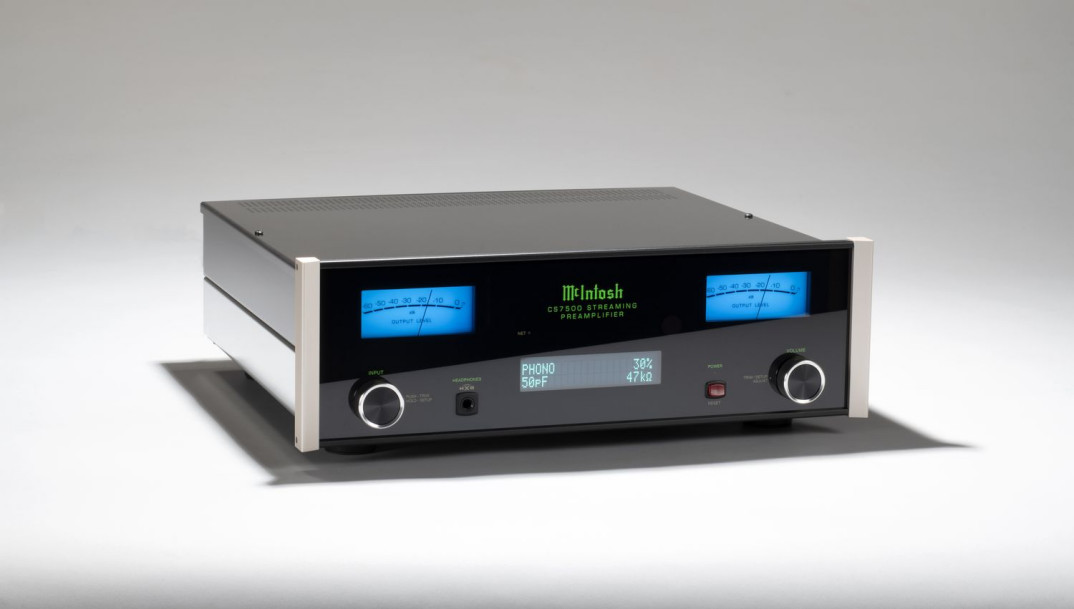 McIntosh CS7500 - właśnie debiutuje nowy przedwzmacniacz strumieniowy