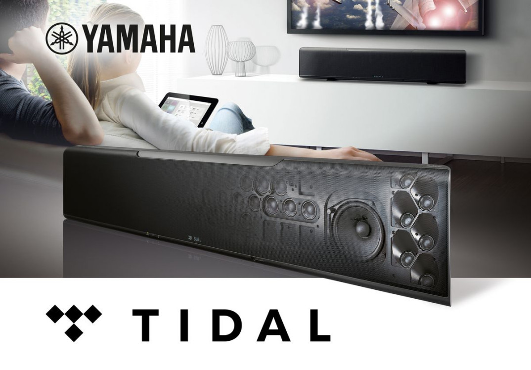 Yamaha wzbogaca swoje soundbary o obsługę serwisów Tidal i Deezer