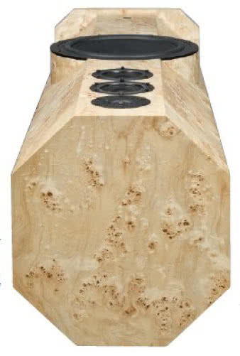 Octagon znaczy ośmiobok. Boczne ścianki są nieco
szersze niż przednia oraz tylna, ale kolumna i tak nie
jest bardzo głęboka (41 cm).