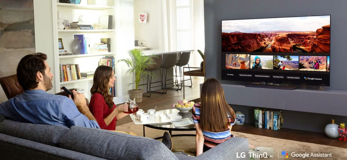 Telewizory LG z Asystentem Google
