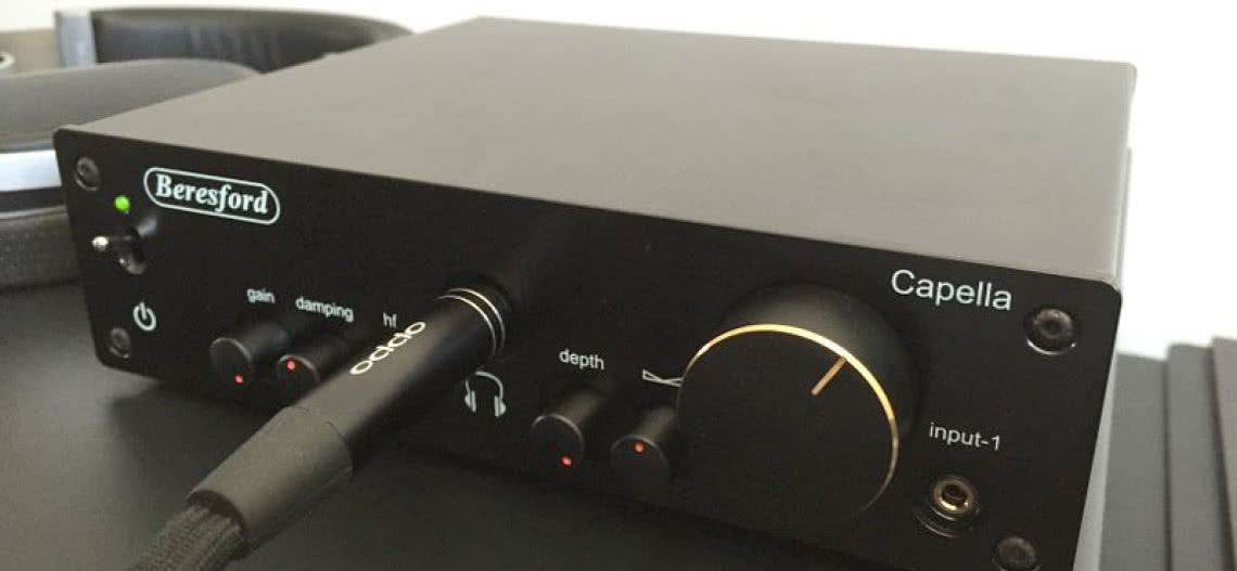 Wzmacniacz słuchawkowy Beresford Capella w salonie Q21