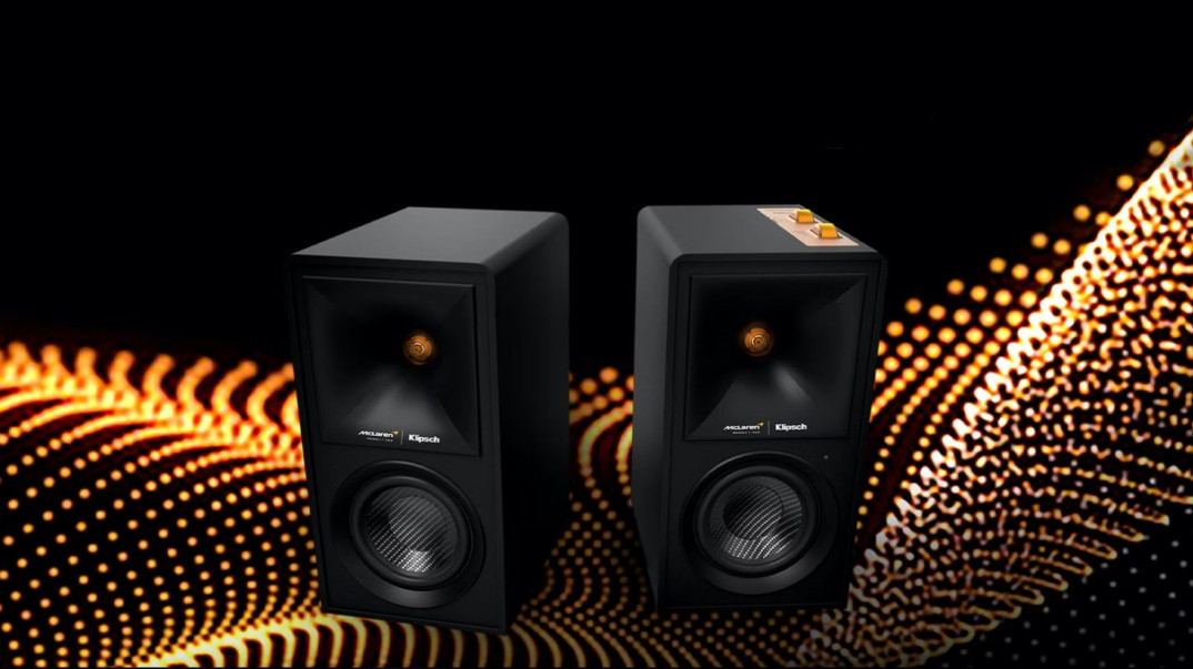 Kolumny aktywne Klipsch The Fives McLaren Edition w salonie Q21