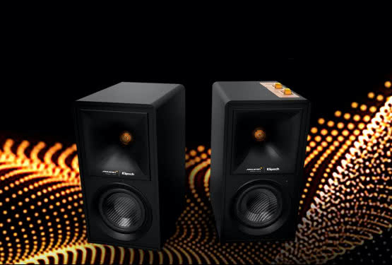 Kolumny aktywne Klipsch The Fives McLaren Edition w salonie Q21