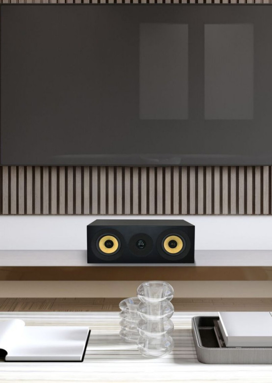 Nowe głośniki Davis Acoustics - centralny Courbet C i In-Wall 210 RO PRO