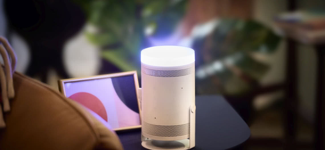 Projektor Samsung The Freestyle w zestawie z etui i powerbankiem