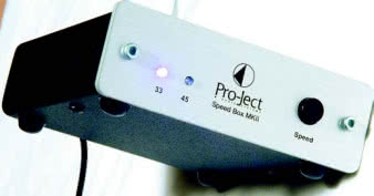 Jeżeli mamy płyty 45 RPM, najlepiej od razu zakupić Speed-Boxa MkII.