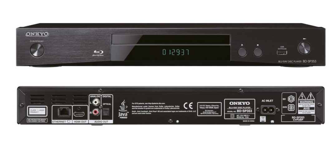 Odtwarzacz Blu-ray Onkyo BD-SP353