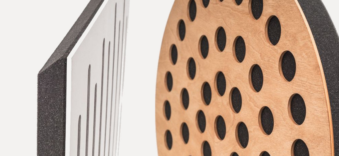 Panele akustyczne Wood Equalizer Circle i Corner