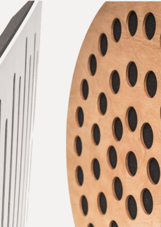 Panele akustyczne Wood Equalizer Circle i Corner