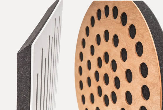 Panele akustyczne Wood Equalizer Circle i Corner