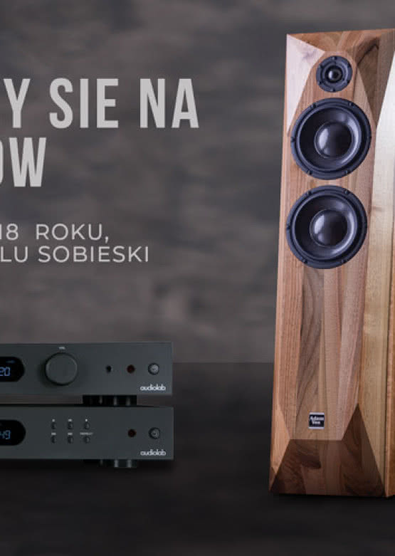 Lewitujący gramofon, kolumny Adam Vox i elektronika Moon - Q21 na Audio Video Show