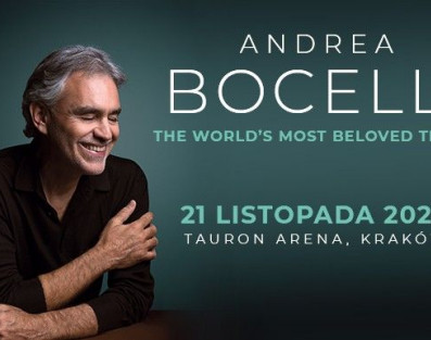 Andrea Bocelli w listopadzie zaśpiewa w Krakowie