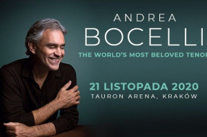 Andrea Bocelli w listopadzie zaśpiewa w Krakowie