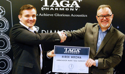 Hirek Wrona ambasadorem polskiej marki Taga Harmony