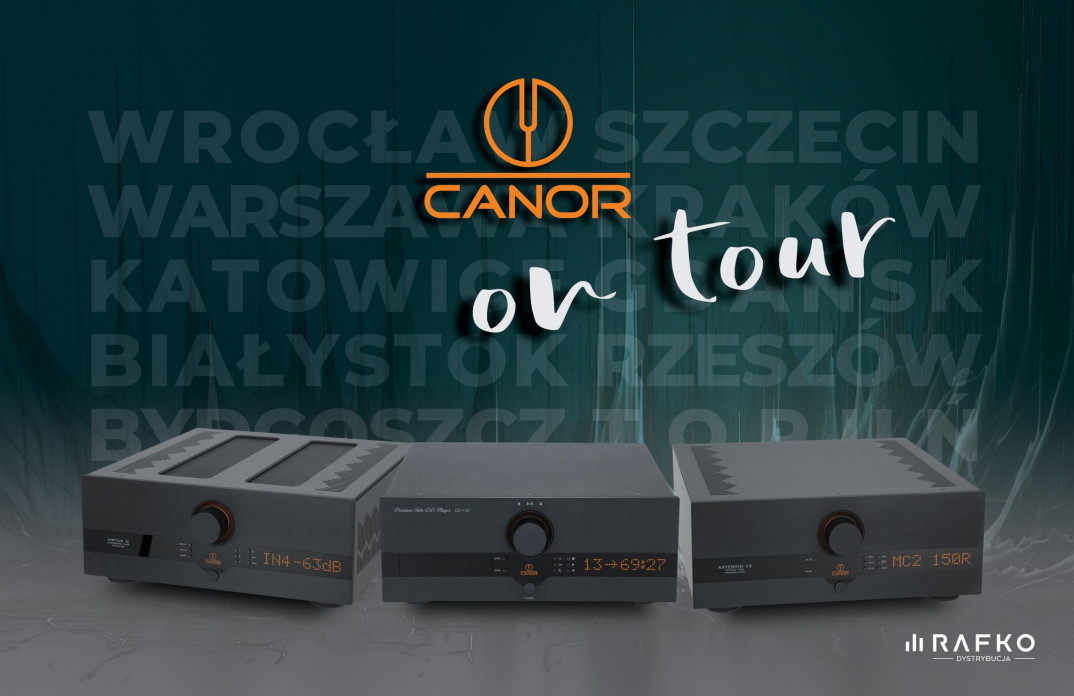 Trwa "Canor on Tour" w htAUDIO. 24 lutego odsłuchy przy dobrej kawie