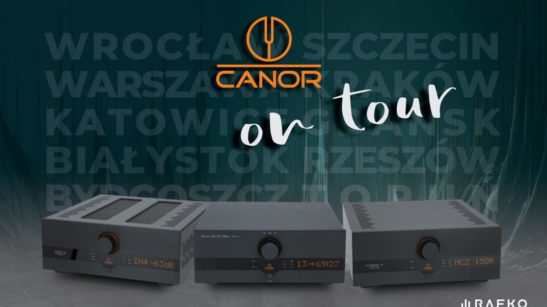 Trwa "Canor on Tour" w htAUDIO. 24 lutego odsłuchy przy dobrej kawie