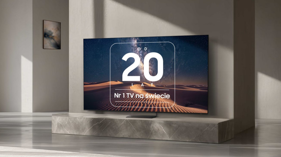 Samsung od 20 lat numerem 1 na światowym rynku telewizorów