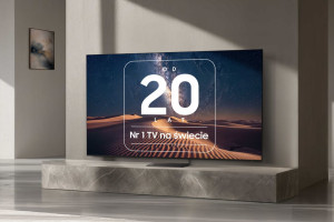Samsung od 20 lat numerem 1 na światowym rynku telewizorów